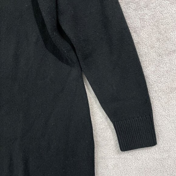 NEW Lauren Ralph Lauren Women's 2X Plus Off-The-Shoulder Fair Black Wool Dress - Picture 8 of 9